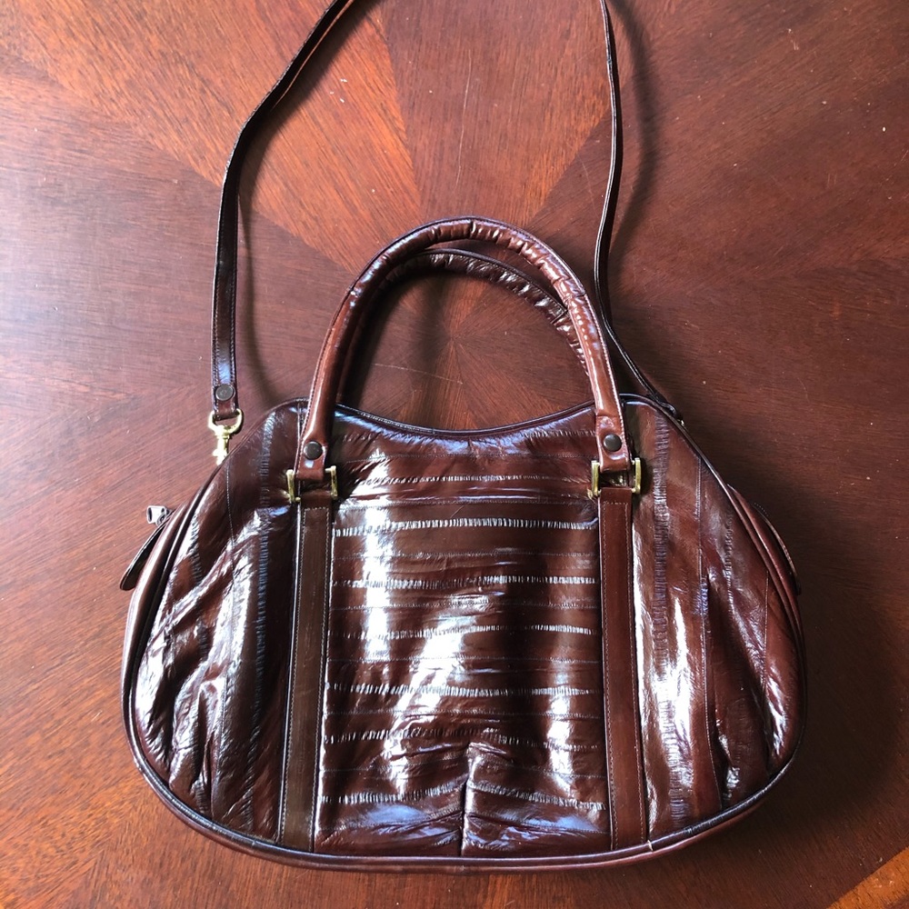Vintage eel skin purse (perfect condition)